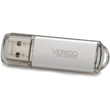 USB-флешка Verico 16GB Wanderer Silver (1UDOV-M4SRG3-NN): Стандарт USB USB 2.0