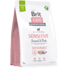 Сухой корм Brit Care Sustainable Sensitive для собак с чувствительным пищеварением рыба и насекомые 3 кг (8595602559206): Тип Сухой корм