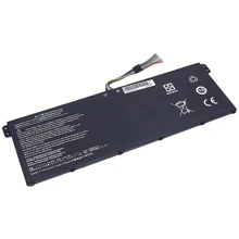 Батарея для ноутбука Acer AC14B18J-3S1P Aspire ES1-511 11.4V Black 2600mAh Orig (65029): Емкость, мАч 2600