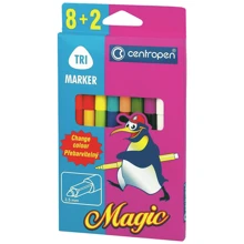 Фломастери CENTROPEN 2549 Magic, набір 10 шт. (2549/10): Тип Cтандарт