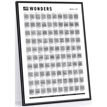 Скретч постер 1DEA.me 100Wonders (100WF): Виробник 1DEA.me