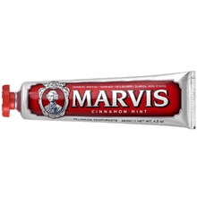 Marvis Cinnamon Mint 85 ml Зубная паста Корица и мята: Назначение Отбеливание, Очищение