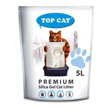 Наполнитель силикагелевый TopCat Premium для кошачьего туалета 5 л: Вид Силикагелевый