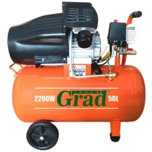 Компрессор Grad Tools 7043935 2.2кВт 386л/мин 50л: Тип поршневой