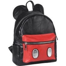 Рюкзак Cerda Mickey Mouse Black Casual Fashion Faux-Leather Backpack: Тип Рюкзак