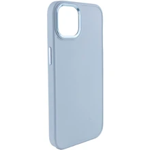 Чехол для iPhone TPU Case Bonbon Metal Style Mist Blue for iPhone 12 | 12 Pro: Цвет голубой
