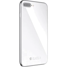 Чехол для iPhone SwitchEasy Glass X White (GS-55-262-19) for iPhone 8 Plus/iPhone 7 Plus: Цвет белый