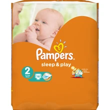 Подгузники Pampers Sleep & Play Mini (3-6 кг) Стандарт 18шт (4015400122807): Тип Подгузники