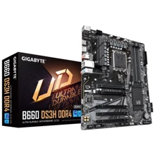 GIGABYTE B660 DS3H DDR4: Оперативная память 4xDDR4 5333 МГц, до 128 ГБ