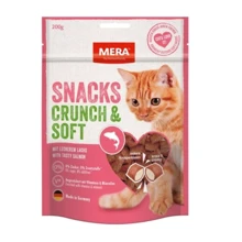 Лакомство для котов Mera Snacks Crunch & Soft Lachs Снеки с лососем 200 г (083330 - 3038): Вид Снеки