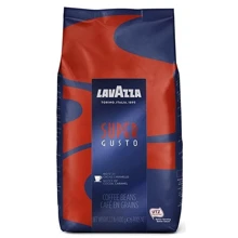 Кофе Lavazza Super Gusto (Зерновой), 1 Кг (WT3766): Вид напитка кофе в зернах