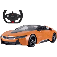 Машинка на радиоуправлении BMW i8 Roadster Rastar 95560 оранжевая, 1:14: Класс Гоночный