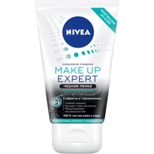 Nivea Make Up Expert Черная пенка для умывания для жирной кожи 3 в1 100 ml: Пол Для женщин