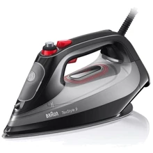 Утюг Braun SI 9281 BK: Подключение проводное (2.5 м)