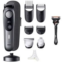 Машинка для стрижки (триммер) BRAUN BT9420: Зона применения Для окантовки, Для лица, Для головы, Для бороды