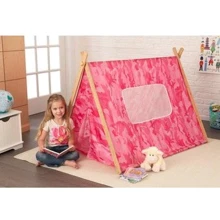 Игровой набор KidKraft Camo A-Frame Tent - Pink (00219): Производитель KidKraft