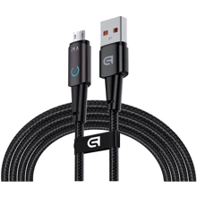 Кабель ArmorStandart USB Cable to microUSB AT-AM 12W 1.2m Black (ARM75866): Тип USB Cable - microUSB