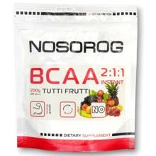 Аминокислота для спорта Nosorog BCAA 2:1:1 200 g / 36 servings / Fruit: Вкус Фруктовый