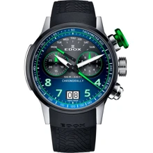 Наручний годинник Edox Chronorally Chronograph 45 38003 TINV BUNV (311028): Стиль спортивний