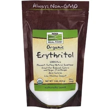 NOW Foods Erythritol 454 g (цукрозамінник): Форма випуску порошок