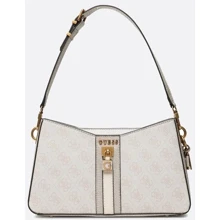 Женская сумка багет GUESS GINEVRA LOGO ELITE SHLDR BAG серая (HWSB8675180-STL): Пол Женский