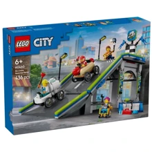 Конструктор LEGO City Никаких ограничений Автодром для гоночных автомобилей 436 деталей (60460): Серия City
