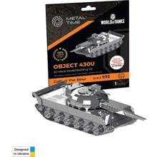 Колекційна модель-конструктор Metal Time World of Tanks Танк Object 430 (MT065): Виробник Metal Time