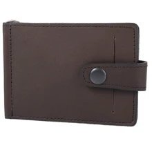 Мужской зажим для денег DNK Leather коричневый (DNK-Euro-Clamp-col-F): Пол Мужской