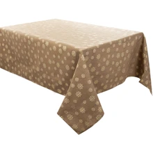 Скатертина тефлонова Lefard "KAREN LUREX TEFLON TAUPE" 160х180 см: Тип Скатертини