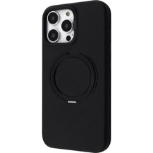 Чехол для iPhone Proove Reinforce Case with Magnetic Ring Black for iPhone 15 Pro Max: Цвет черный