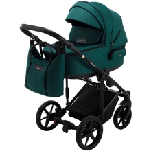 Коляска 2 в 1 Adamex Porto Light Tip TK-52 темно-зеленый (625701): Тип коляски Универсальная коляска (2-в-1)