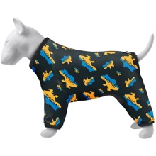 Дождевик для собак WAUDOG Clothes рисунок Дом XS30, В 43-45 см, С 27-30 см (5330-0230): Тип Дождевики