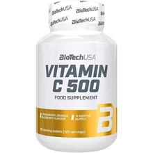 BioTechUSA Vitamin C 500 120 tabs / 120 servings: Пол Унисекс
