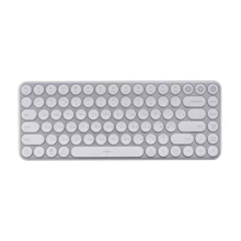 Клавіатура Xiaomi MiiiW AIR85 MWXKT01 Keyboard Bluetooth Dual Mode White: Підключення бездротове