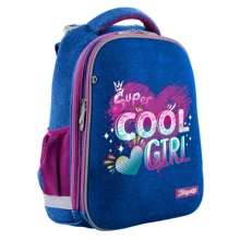 Рюкзак шкільний каркасний 1вересня Н-12 Cool girl (558024): Вікова група від 6 до 10 років