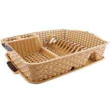 Violet House Ротанг Cappuchino 48x37.5x9 см (0757 Ротанг CAPPUCHINO сушка д/пос.48*37.5*9 см): Тип настольная