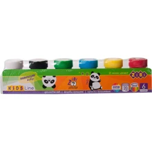 Фарби гуаш ZiBi Kids line 6 кольорів × 20 мл.: Тип гуаш