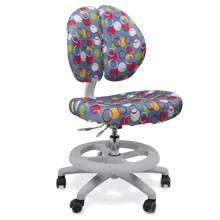 Кресло Mealux Duo Kid B (арт.Y-616 B) обивка синяя с шариками: Возраст ребенка От 5-ти лет