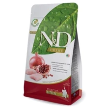 Сухий корм для котів Farmina N&D Grain Free Prime Chicken Pomegranate Kitten 10 кг (156,421): Тип Сухий корм