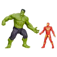 Міні-фігурка Hasbro, Marvel Халк і Залізна людина Месника делюкс (B0448-4): Тип Набір ігрових фігурок