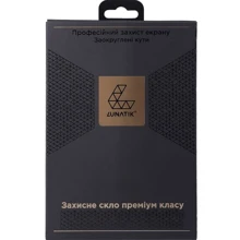 Защитное стекло для iPhone Lunatik Premium Tempered Glass 3D Full Cover Black for iPhone 16: Тип защиты экрана на экран
