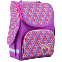 Рюкзак школьный каркасный Smart PG-11 Hearts pink (554440): Возрастная группа от 7 до 14 лет