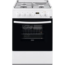 Плита комбинированная Zanussi ZCM65338WА: Тип варочной поверхности комбинированная
