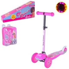 Самокат A-Toys Barbie, PU, LED (LS2211): Количество колес 3
