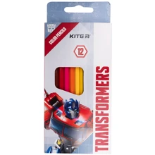 Олівці кольорові Kite Transformers 12 кольорів (TF21-051): Тип Цветные