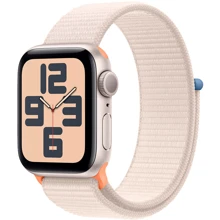 Apple Watch SE 2 2023 40mm GPS Starlight Aluminum Case with Starlight Sport Loop (MR9W3) UA: Розмір 40mm