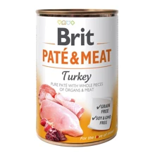 Влажный корм для собак Brit Pate and Meat Dog с индейкой 400 г (8595602557479): Тип Влажный корм
