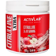 Амінокислота для спорту Activlab Citrulline Xtra 200 g / 33 servings / apple: Смак Яблоко