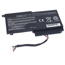 Батарея для ноутбука Toshiba PA5107U-1BRS Satellite L55 14.4V Black 3000mAh OEM: Емкость, мАч 3000