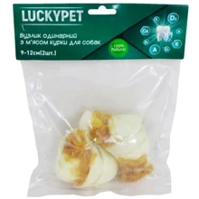 Лакомства Lucky Pet для собак Узелок одинарный №3 с мясом курицы 9-12 см 2 шт (551139): Производитель Lucky Pet
